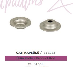 BRANDA CATI KAPSULU ( YUKSUK ) BUYUK TIP TIRSAN KROM